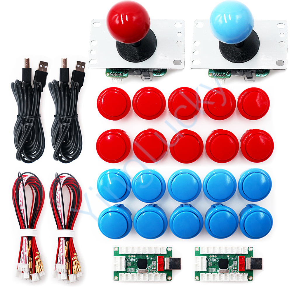 Arcade DIY Kit for 2 Players,  - огляд і ціна Arcade Button Pcb