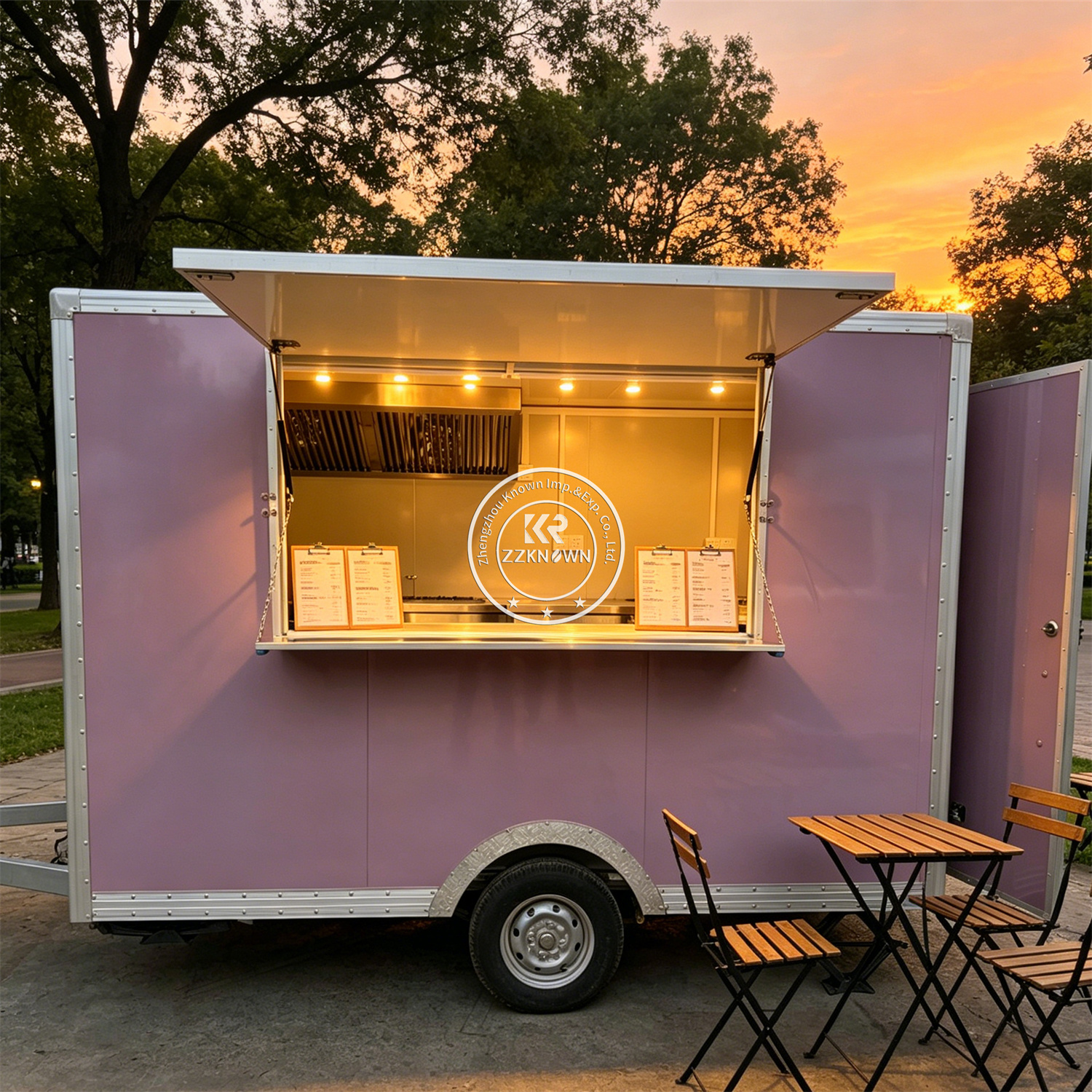 Street Custom Food Trailer Mob - огляд і ціна Hot Dog Vending Cart